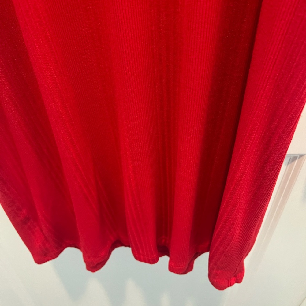 Tommy Hilfiger Red Midi Dress - Picture 8 of 9